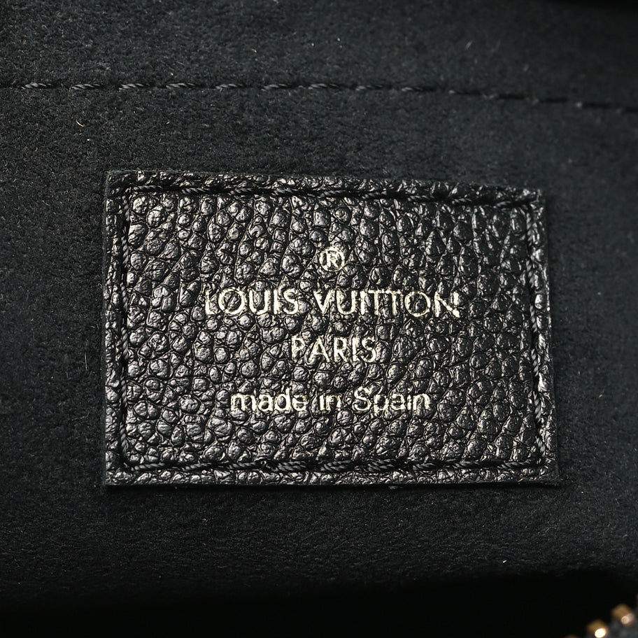 Louis Vuitton Empreinte Monogram Giant Speedy Bandouliere 20 Black Image 6