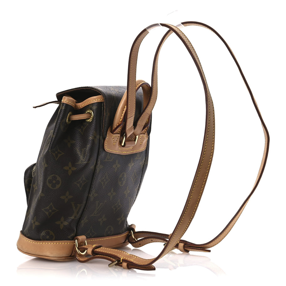louis vuitton backpack montsouris mini Louis Vuitton Monogram Mini Montsouris Backpack