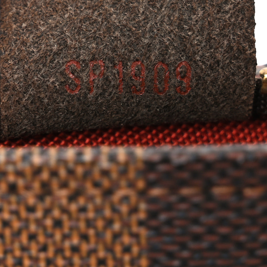 Louis Vuitton Damier Ebene Trousse Make Up Bag Pochette Image 7