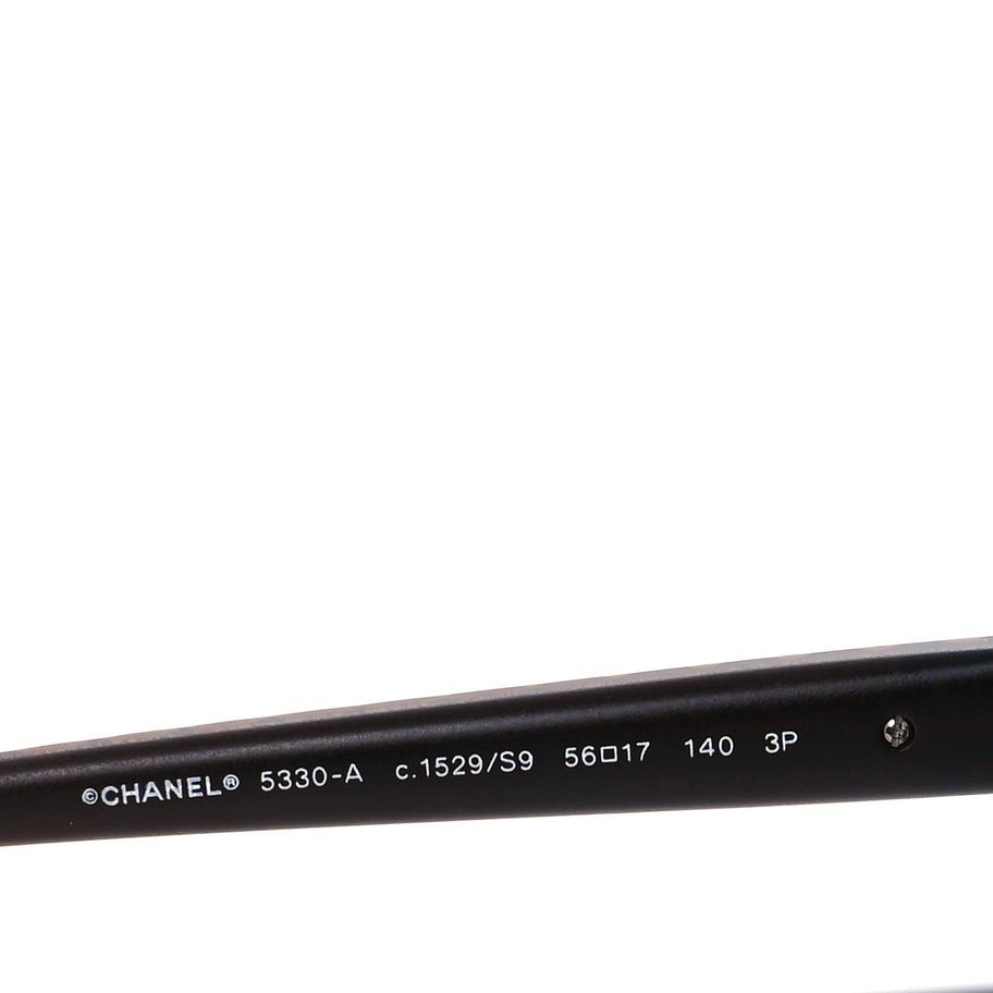 Chanel Polarized CC Cat Eye Sunglasses 5330-A Brown Image 5