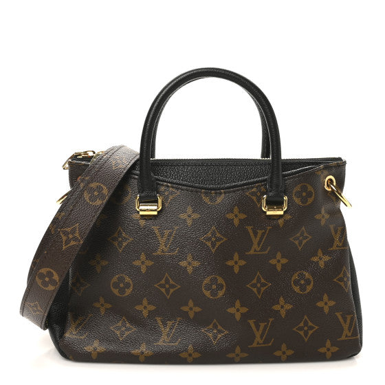  Louis Vuitton Monogram Pallas Full BB Black