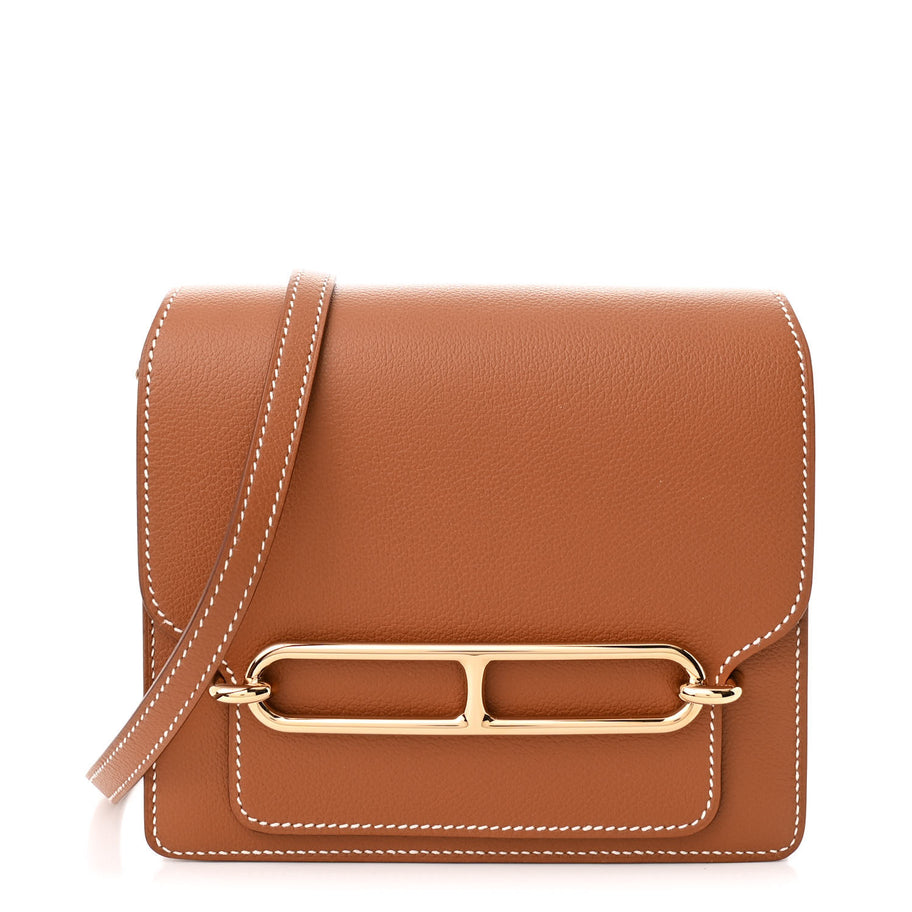 Hermes Evercolor Mini Sac Roulis Gold Image 1