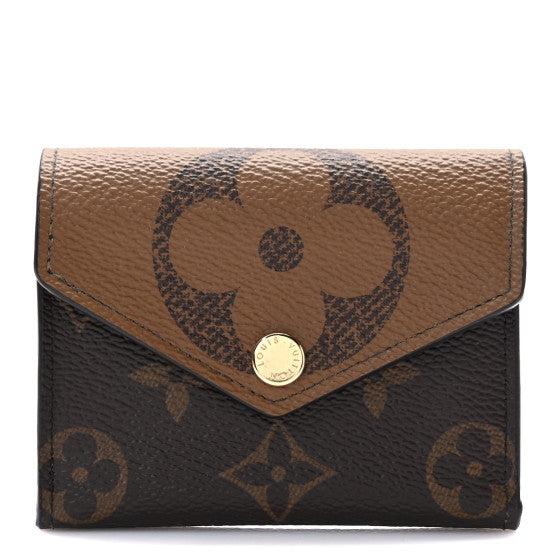  Louis Vuitton Reverse Monogram Giant Zoe Wallet