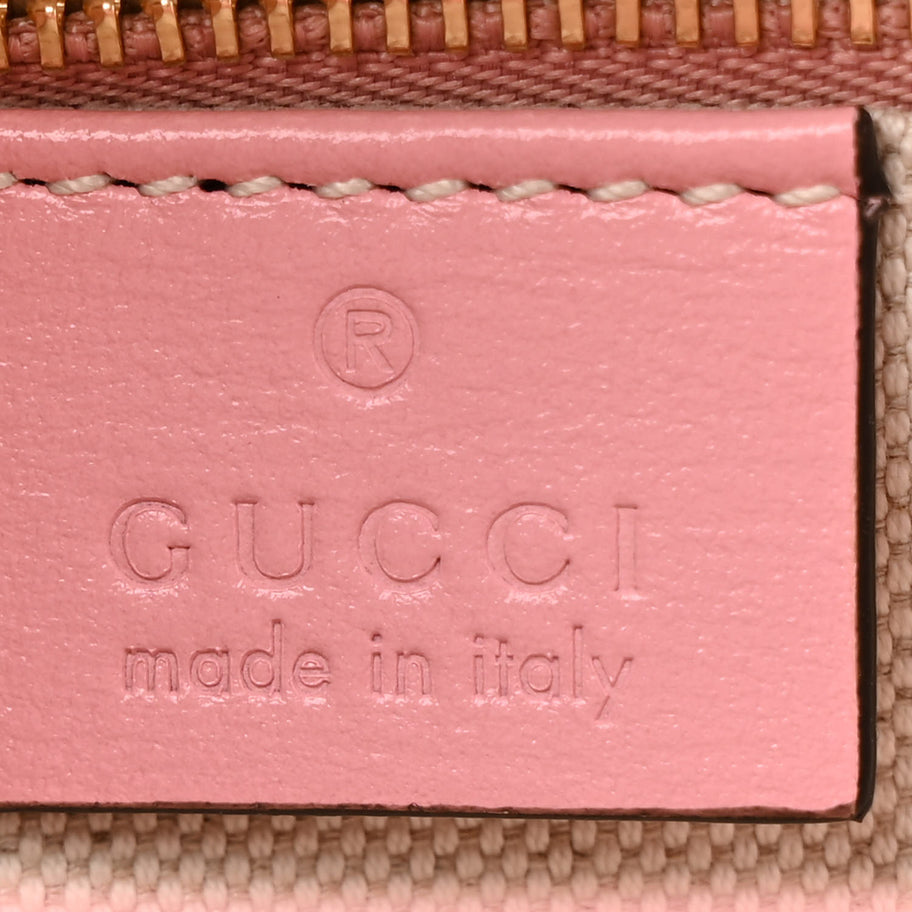 Gucci Azalea Calfskin Horsebit 1955 Shoulder Bag New Cherry Red Wild Rose Image 7