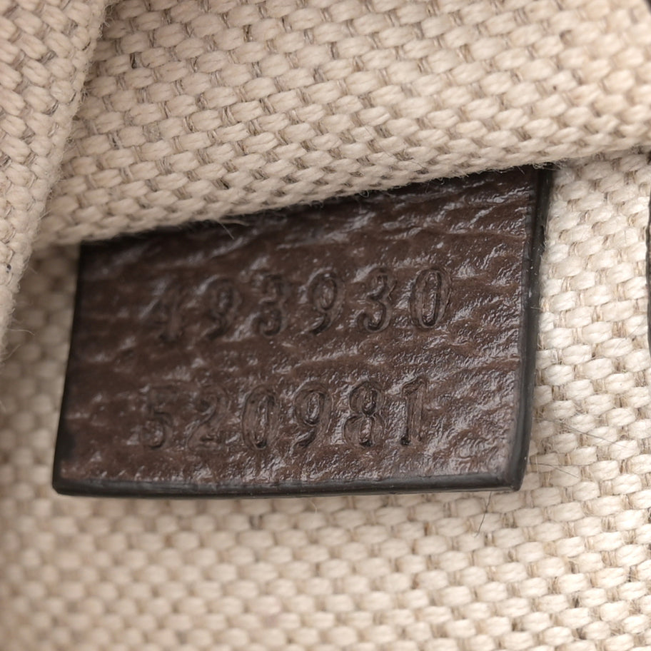 Gucci GG Supreme Monogram Neo Vintage Web Belt Bag Brown Image 7