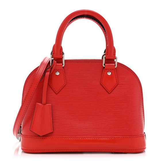  Louis Vuitton Epi Alma BB Coquelicot