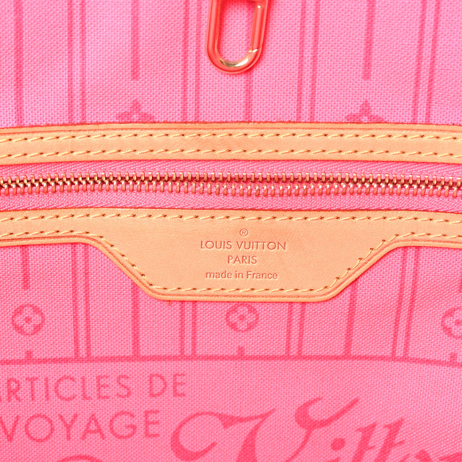 Louis Vuitton Monogram Roses Neverfull MM Image 6