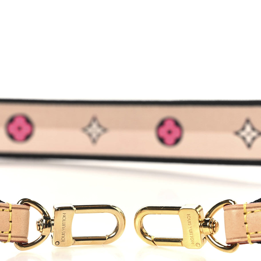 Louis Vuitton Jacquard Speedy Bandouliere 20 Shoulder Strap Black Image 3