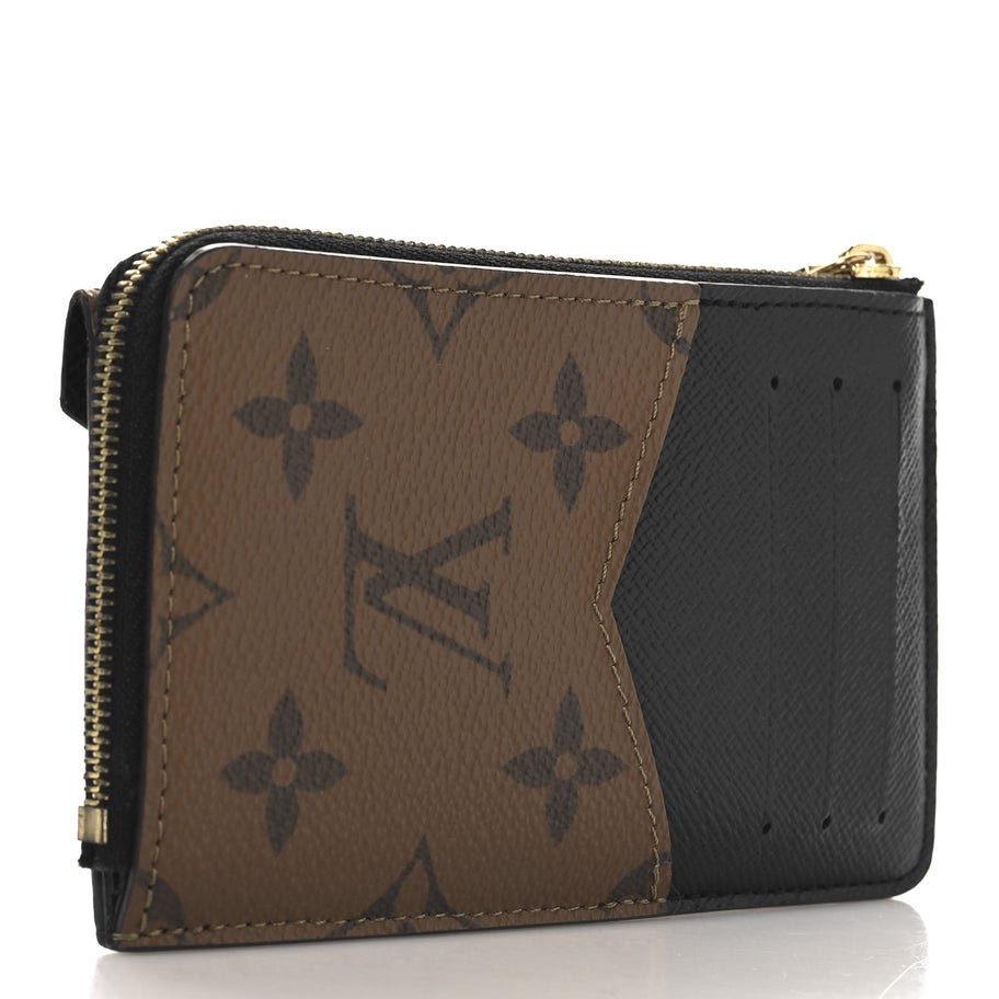 Louis Vuitton Reverse Monogram Recto Verso Card Holder Brown Image 3