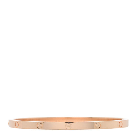 Cartier 18K Pink Gold Small LOVE Bracelet 16 Image 1