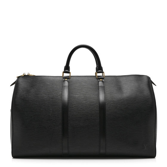 Louis Vuitton Epi Keepall 50 Black Image 1