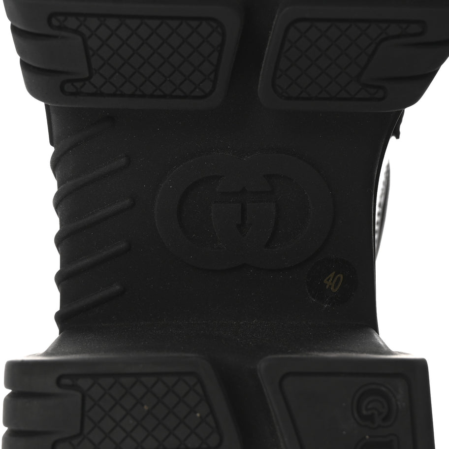 Gucci Cordovan Lux Womens Harald Horsebit 25mm Platform Loafers 40 Black Image 7