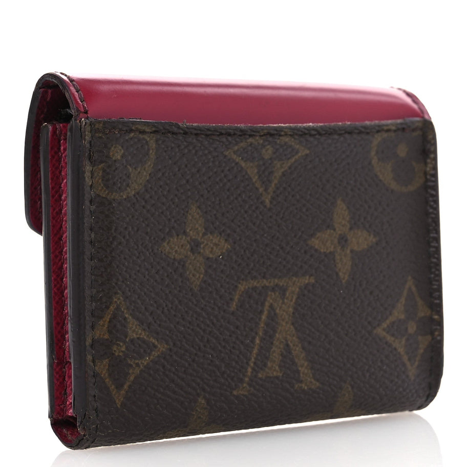 Louis Vuitton Monogram Zoe Wallet Fuchsia Image 3