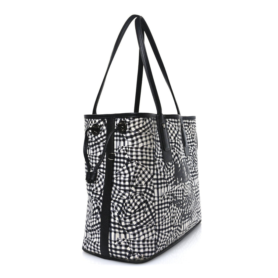 MCM MCM Visetos Medium Liz Reversible Shopper Tote Black Image 5