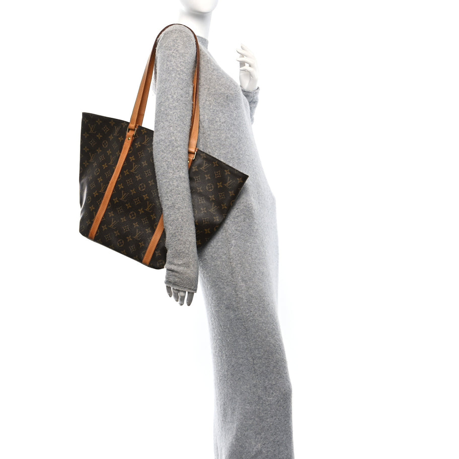 Louis Vuitton Monogram Sac Shopping Tote Image 2