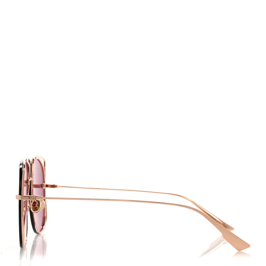 Christian Dior Metal Stellaire 6 Sunglasses Rose Gold Image 3