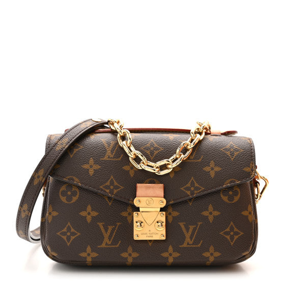  Louis Vuitton Monogram Pochette Metis East West