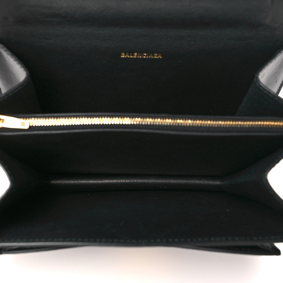 Balenciaga Box Calfskin S Sharp Chain Shoulder Bag Black Image 5