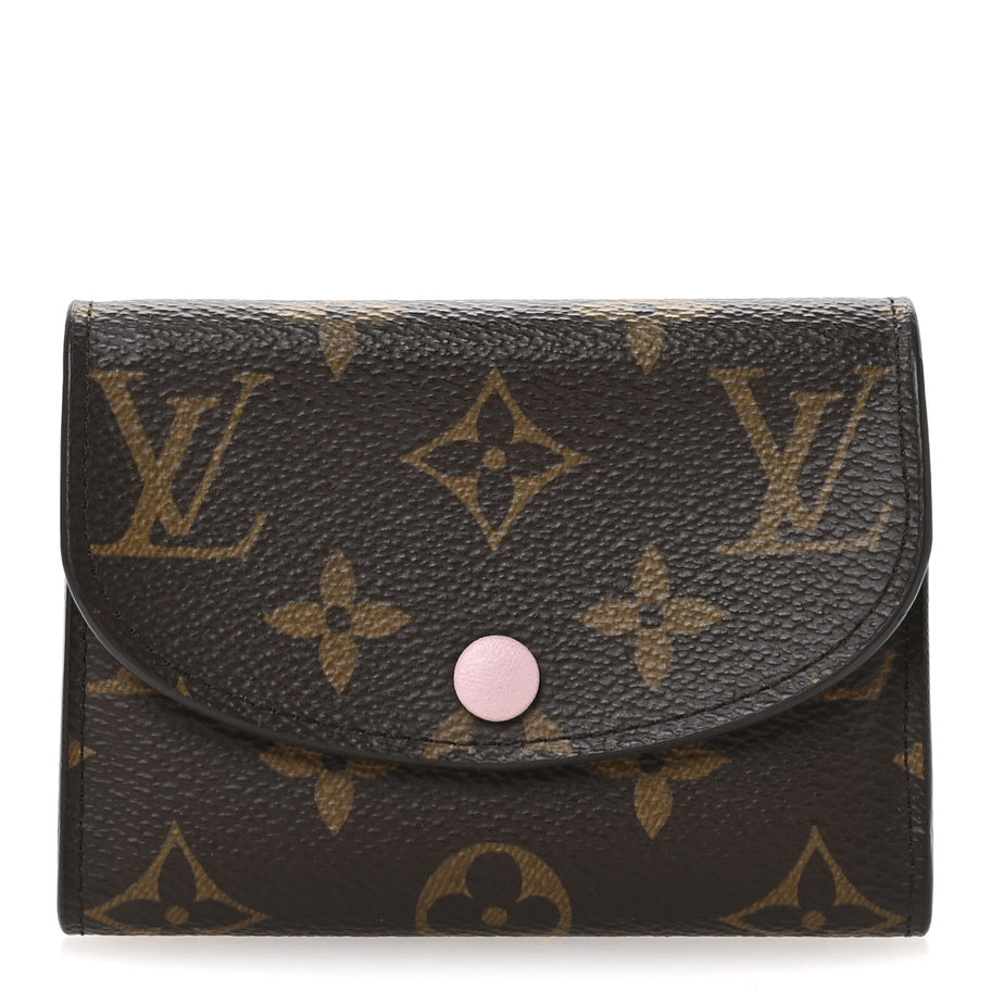 Louis Vuitton Monogram Rosalie Coin Purse Rose Ballerine Image 1