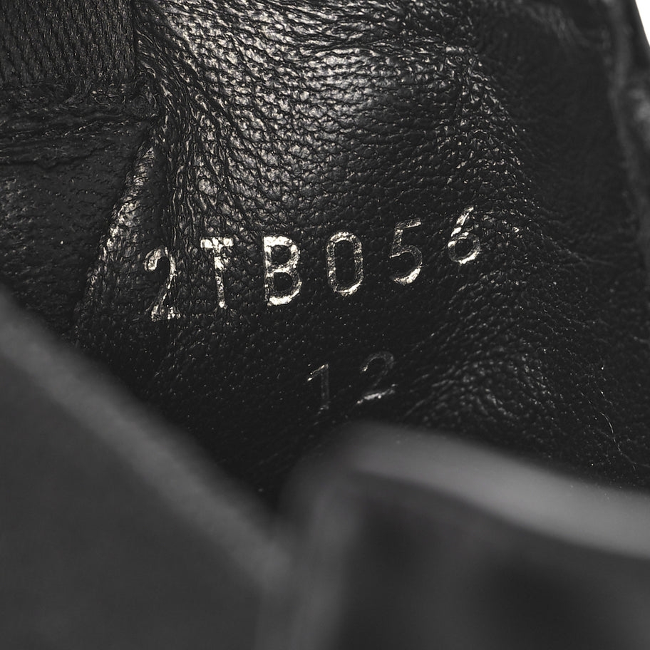Prada Spazzolato Mens Chelsea Boots 12 Black Image 7
