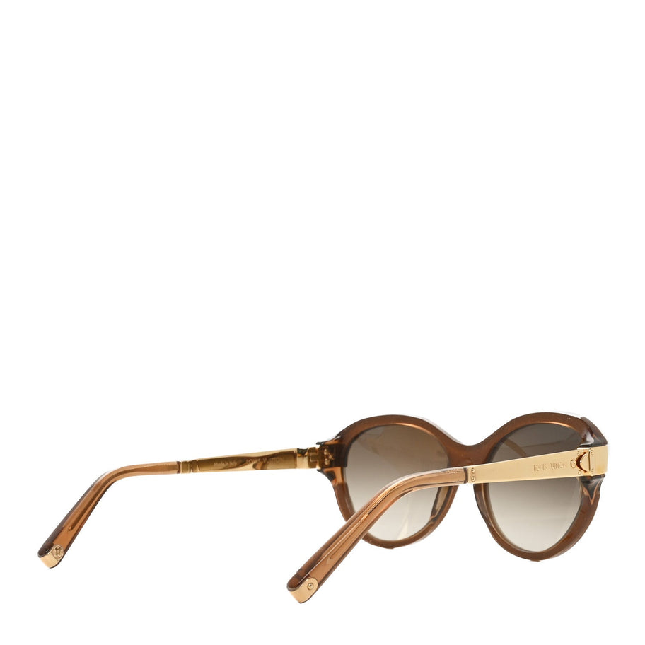 Louis Vuitton Petit Soupcon Cat Eye Sunglasses Z0487W Brown Image 4