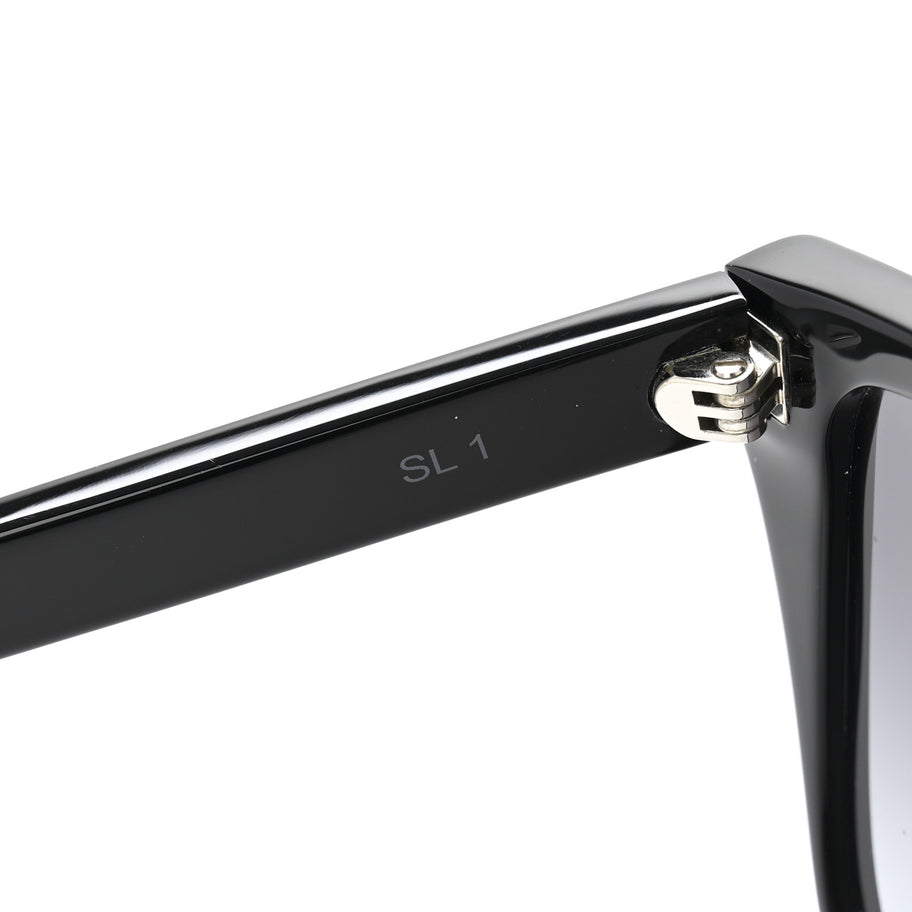 Saint Laurent Acetate SL1 Sunglasses Black Image 7