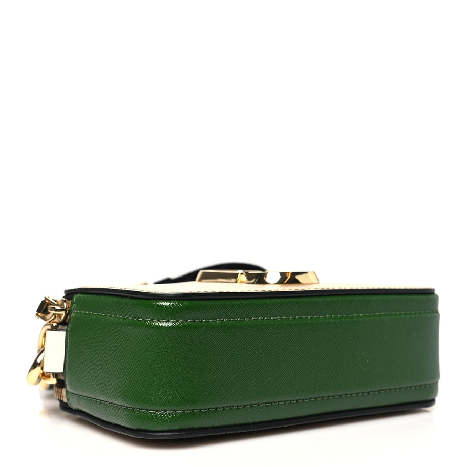 Marc Jacobs Saffiano Small Snapshot Camera Bag Sand Castle Multicolor Image 4