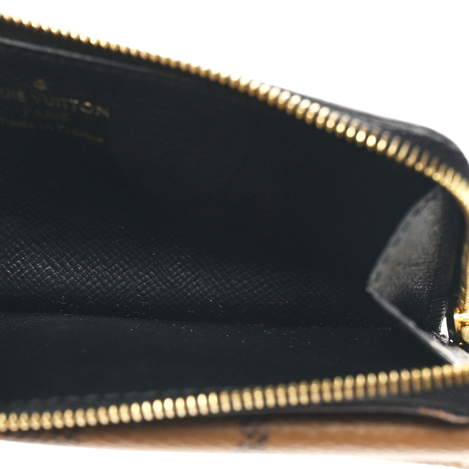 Louis Vuitton Reverse Monogram Recto Verso Card Holder Brown Image 5